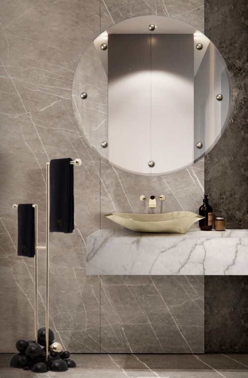 small-neutral-guest-bathroom-with-lapiaz-vessel-sink-and-glimmer-mirror