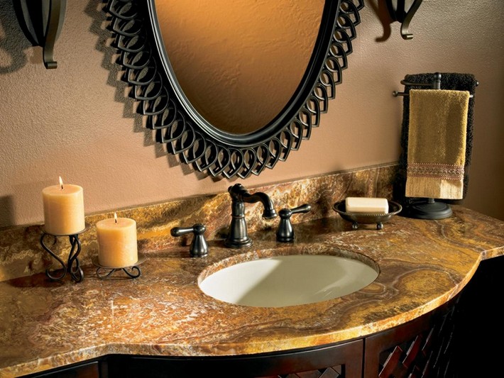 Bathroom Countertops 101 The Top Surface Materials Inspiration