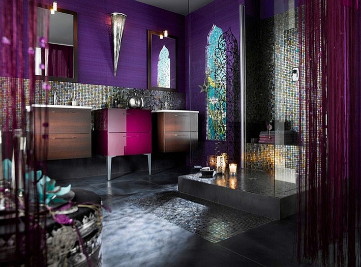 Get the Moroccan Style for your luxury bathroom3
