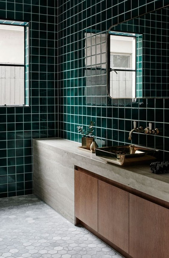 Bring Nature Inside the Bathroom with Lush Meadow Pantone