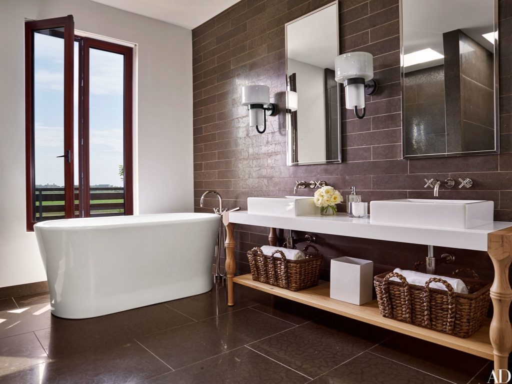 AD Best Bathrooms of 2016: A Retrospective Among 18 Top Master Baths