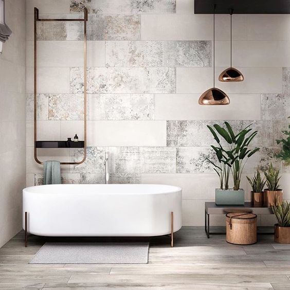 The next big interior trend: Bathroom with plants