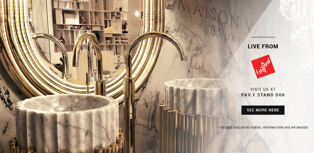 Enter The Radiant World of Maison Valentina At Salone del Mobile 2017 ➤To see more Luxury Bathroom ideas visit us at www.luxurybathrooms.eu #isaloni #homedecorideas #bathroomideas @BathroomsLuxury