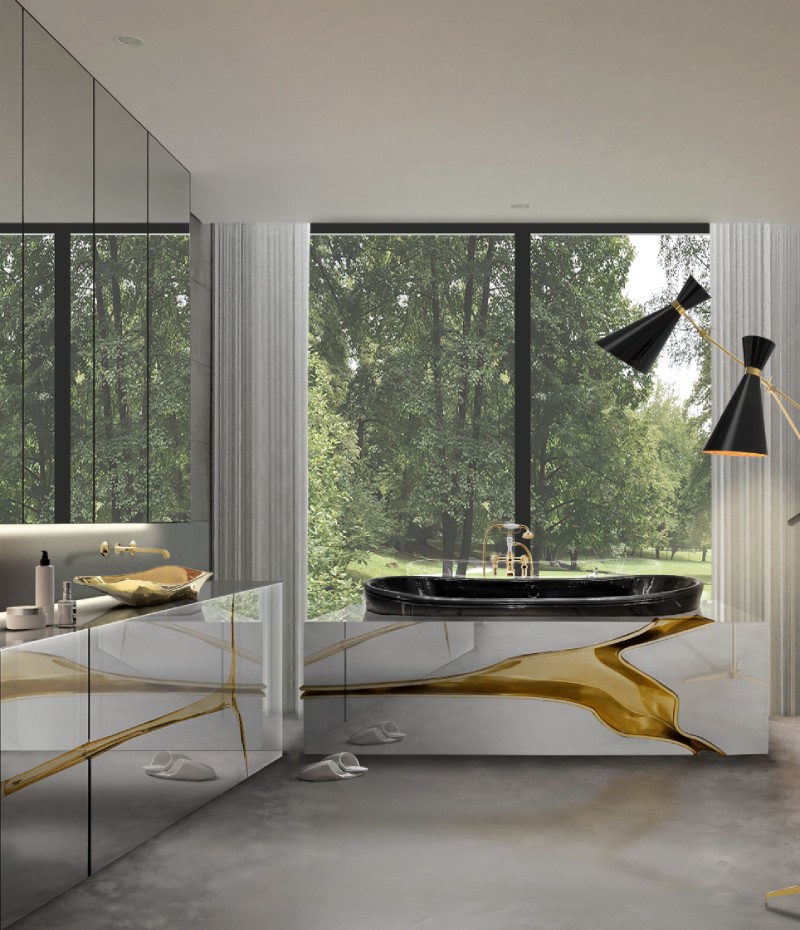 Contemporary & stylish Master Bathroom with Amazing View-3