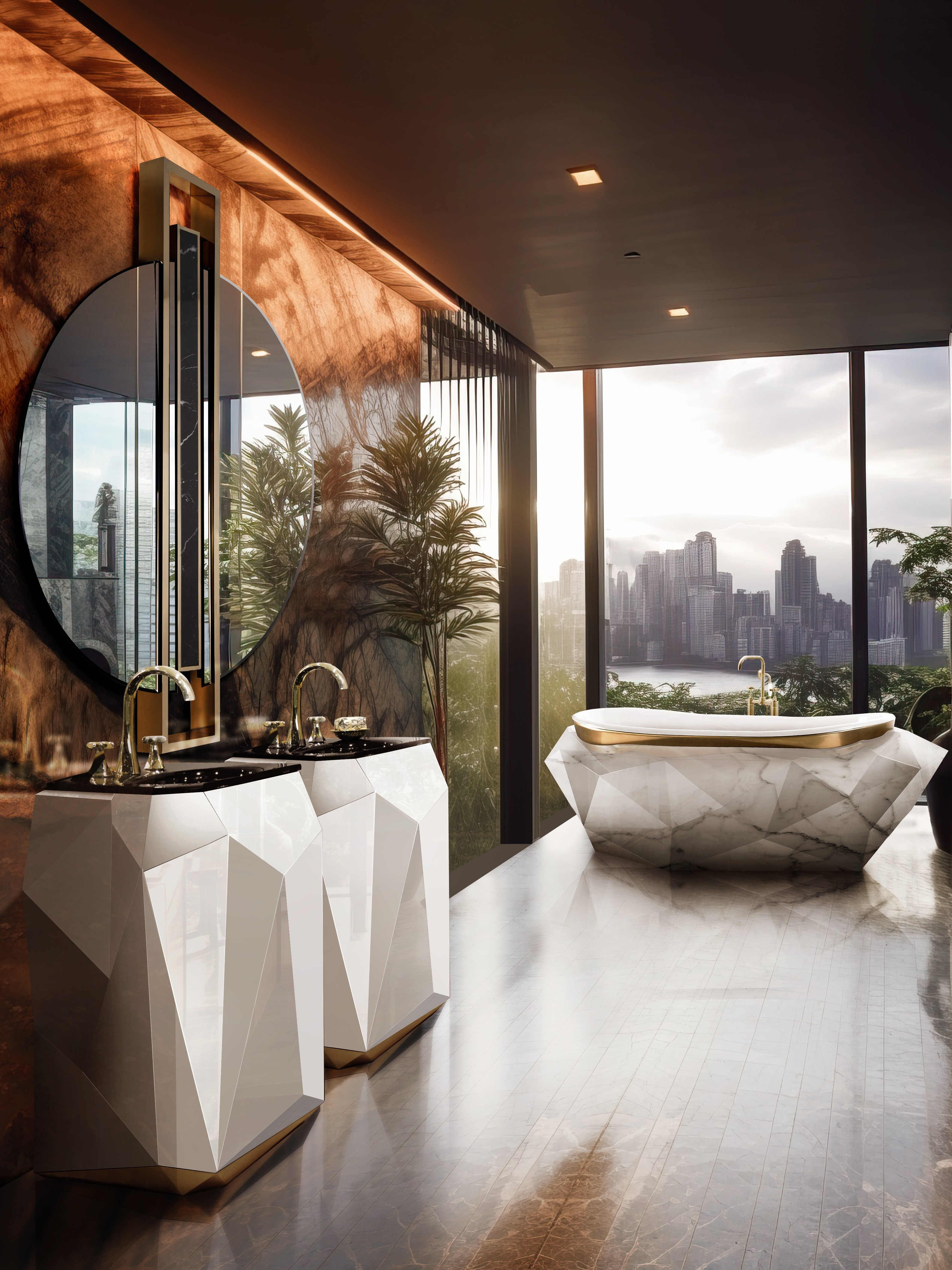 Creating Serenity in Luxury Bathroom Designs