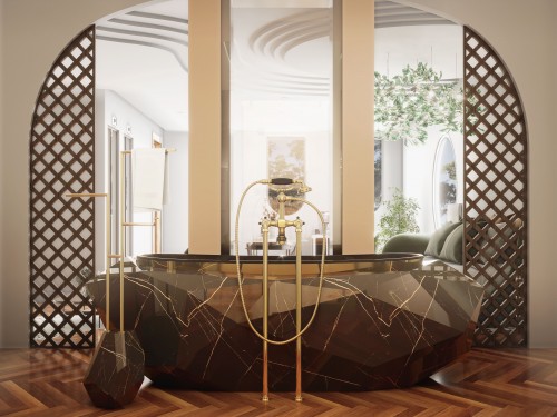 Enjoy the Opulent Features of a Luxury Bathroom