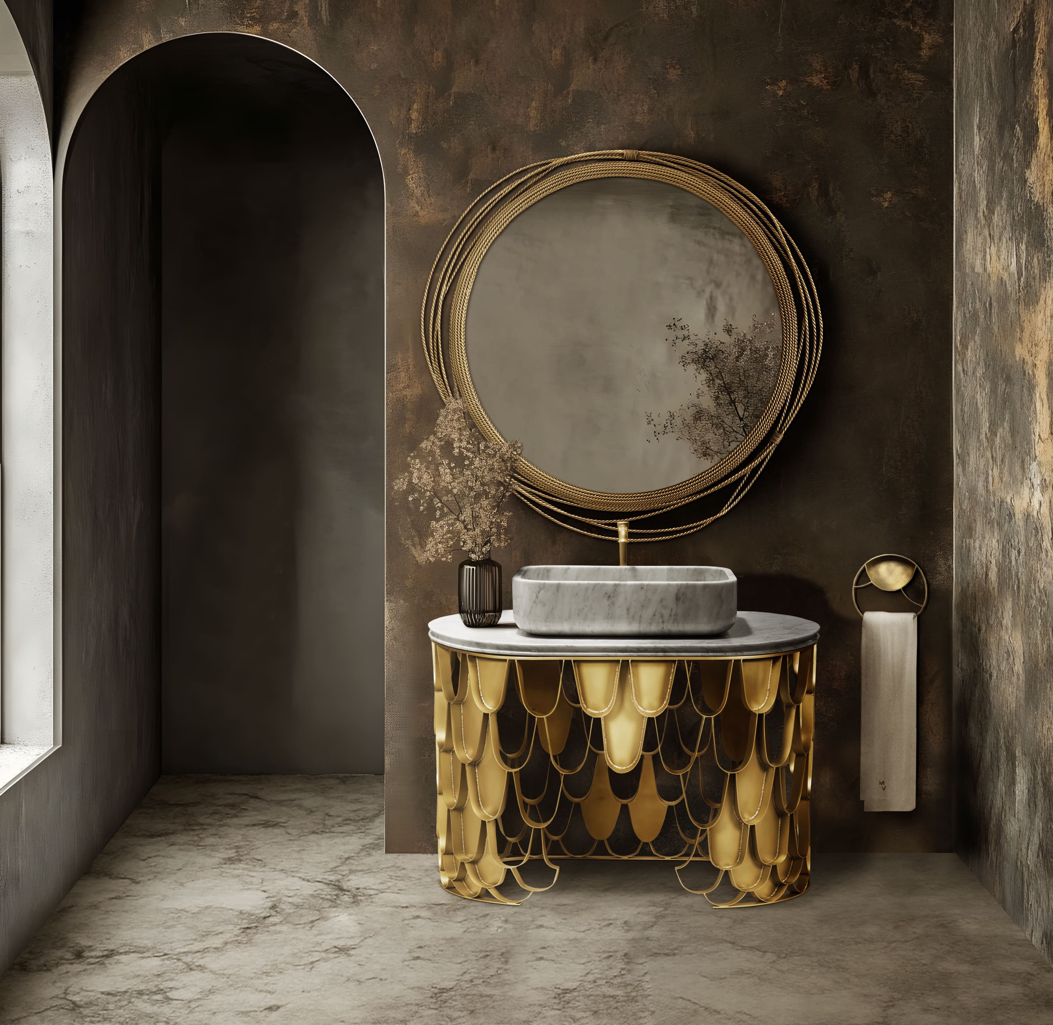 Golden Serenity: Timeless Elegance in Every Detail
