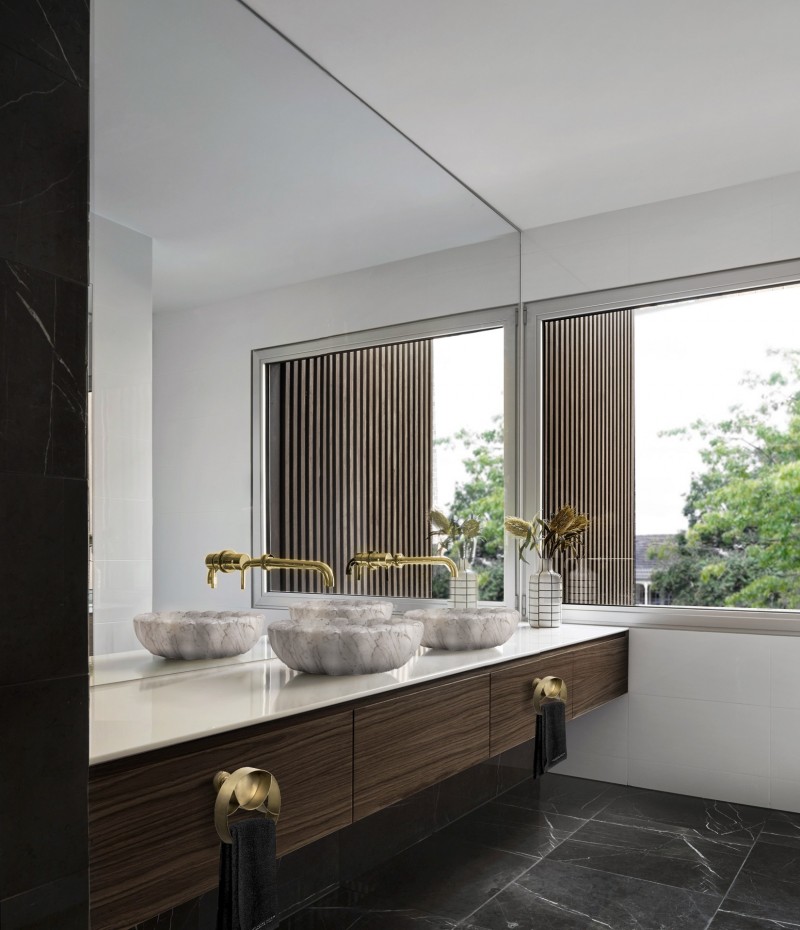 Hotel Design Bathroom With Lotus Vessel Sink-1