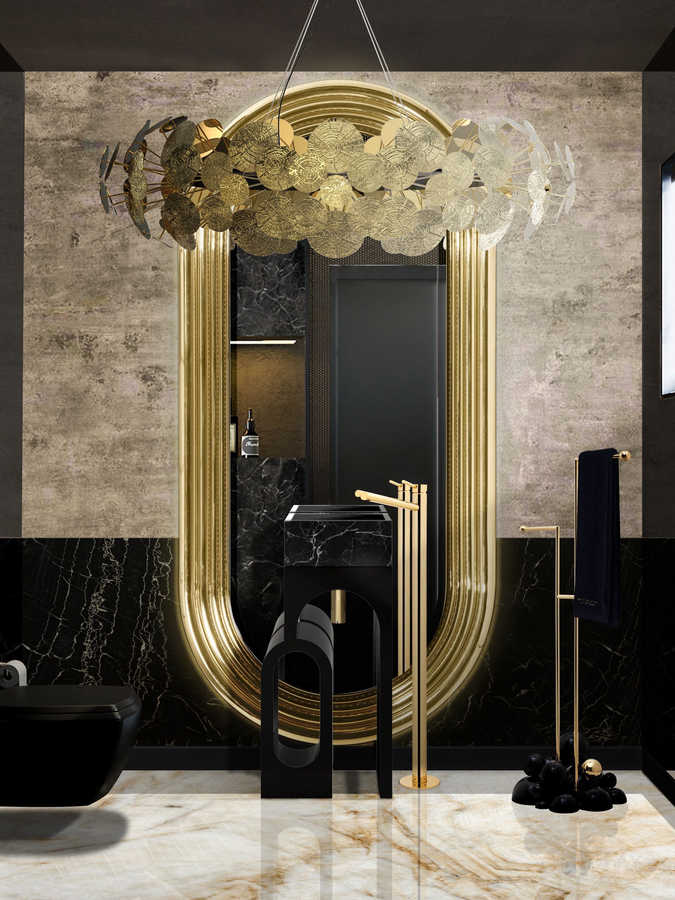 Luxury Bathroom Design With A Stunning Vibe