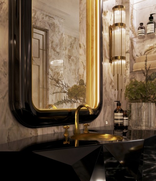 Parisian Classic and Elegant Luxury Bathroom