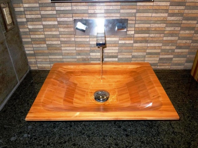 Modern Wood Sink