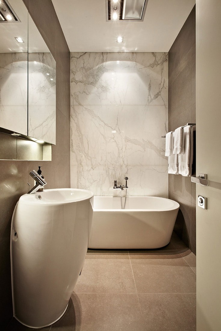 zz architects, marble bathroom design, maison valentina, bathroom, luxury furniture brand
