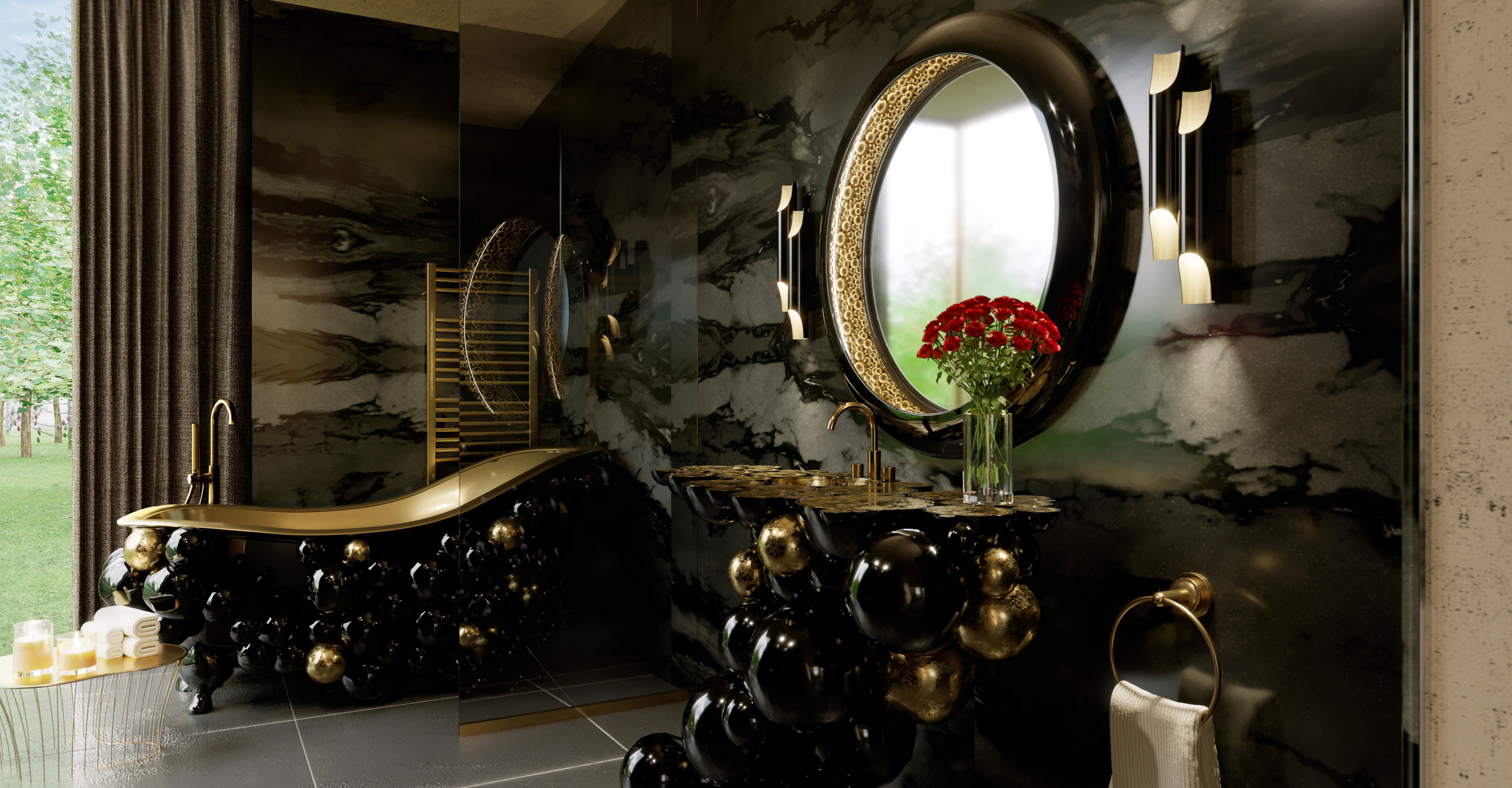 maison valentina's virtual showroom, Maison Valentina, bathtub, freestanding