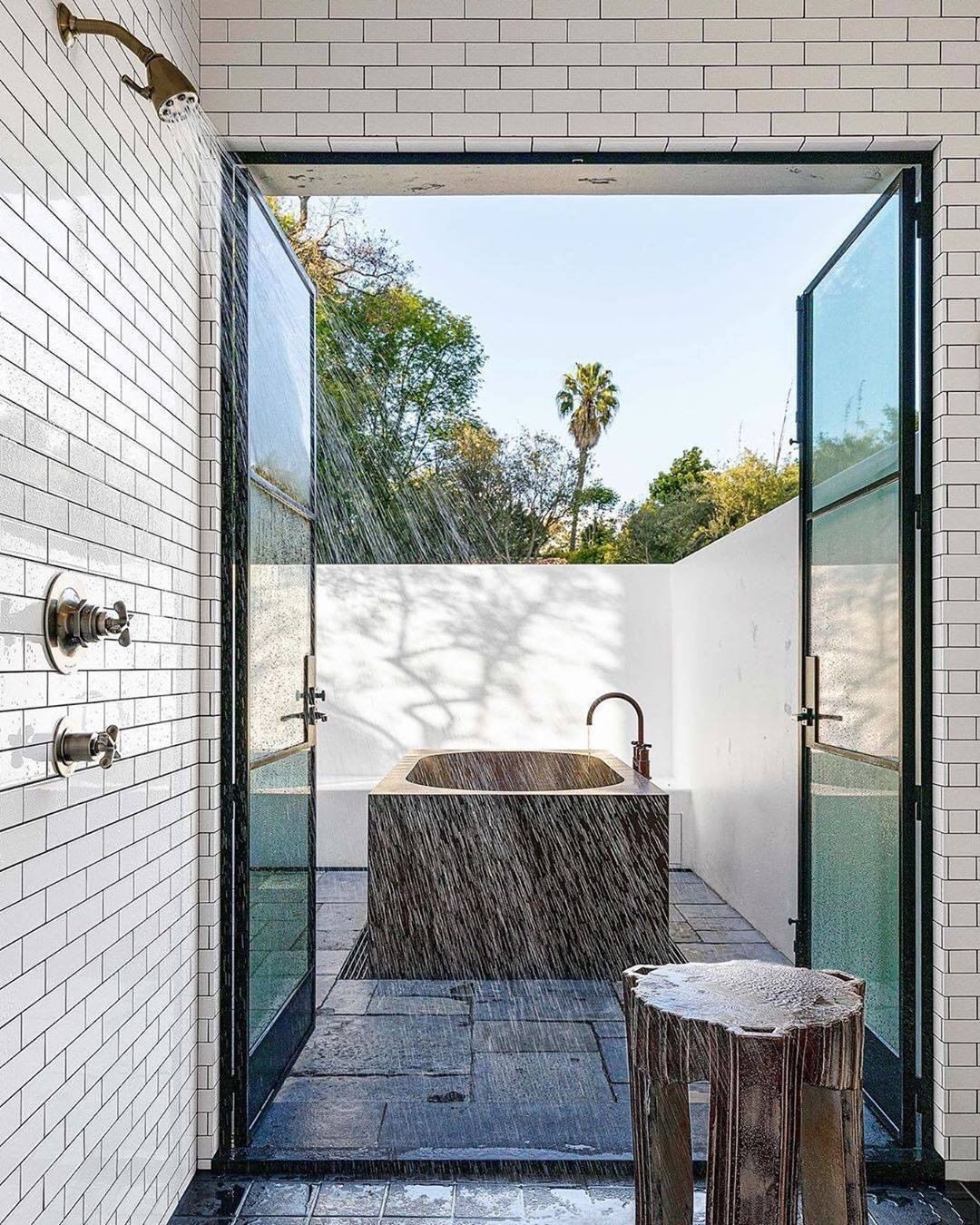 Bathroom With a View, bathroom, view, design, bathtub, maison valentina, bathroom