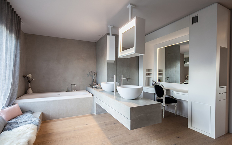 Contemporary bathroom design with the finest Munich Interior Designers