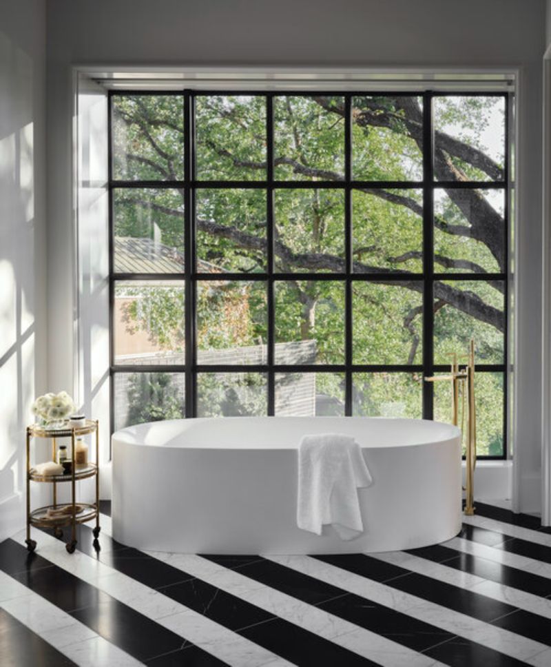 Fern Santini, Open-Minded Style Bathroom Trends