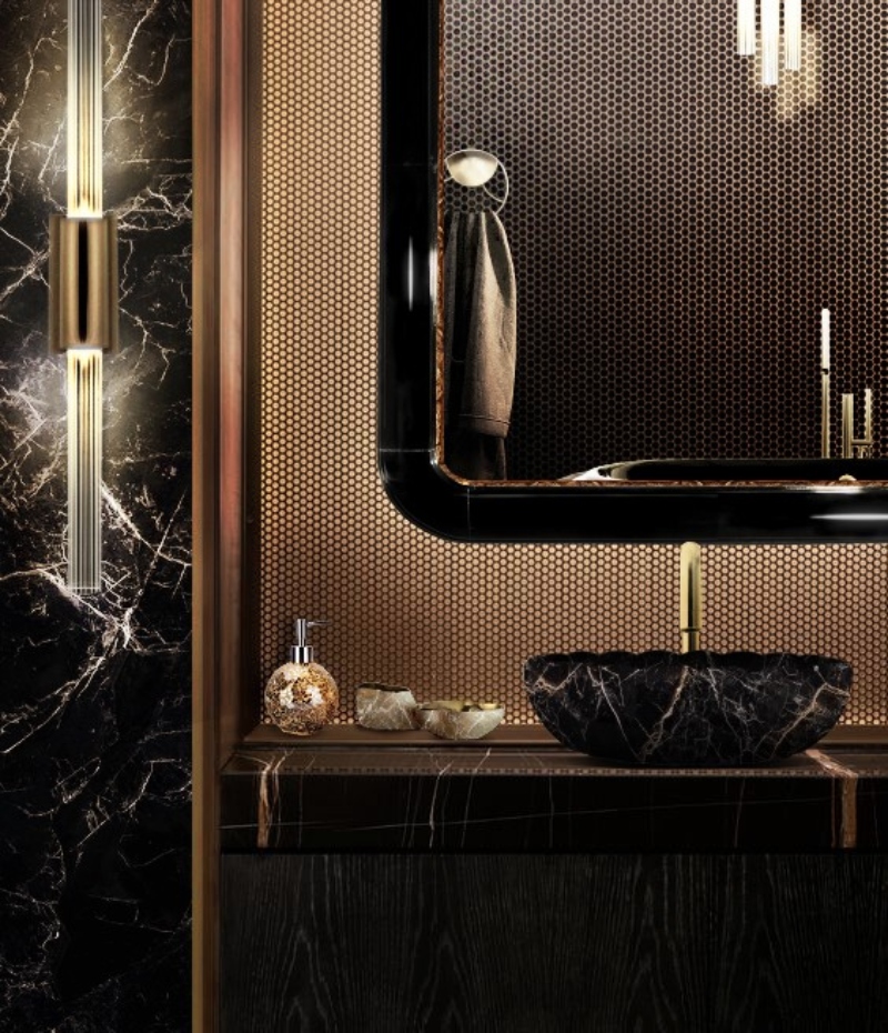 Gold Mantis, Modern Bathroom Decoration Ideas