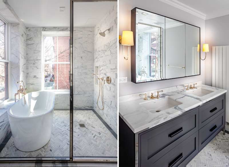 Luxury Bathroom Interior Design Projects by Meshberg Group