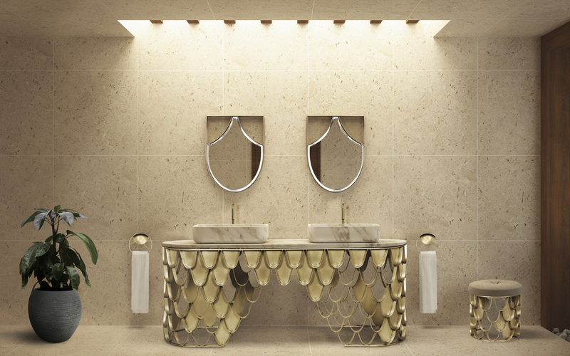 10 Ideas To Build The Perfect Bathroom Style, the koi washbasin