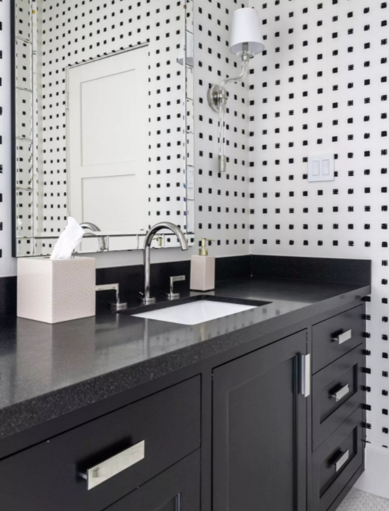 Contemporary Bathroom Interior Design by Laura U Design Collective