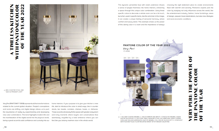Luxury Design in the Second Edition of the Home'Society Magazine
