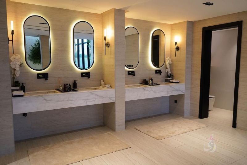 Arwa Designs Luxury Bathroom - modern design