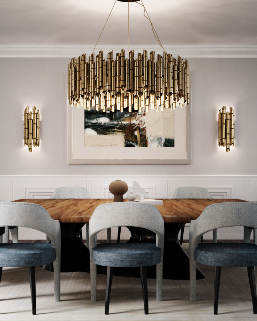 iSaloni 2022 Save the Date for One of the Most Important Design Fairs Dinning Room by Brabbu Modern White and Blue with Brown Shades