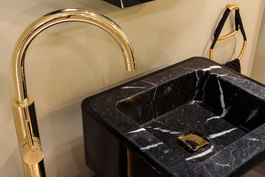 Salone Del Mobile 2022 Exquisite Bathroom Design Trends Shinto Pedestal Sink Details