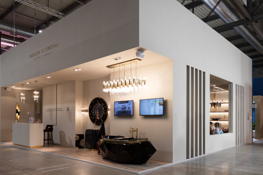 iSaloni 2022 The Latest Luxury Bathroom Trends  Diamond Bathtub Maison Valetina Best Seller