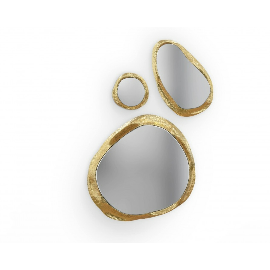 The Halo Mirror In An Elegant Gold Frame