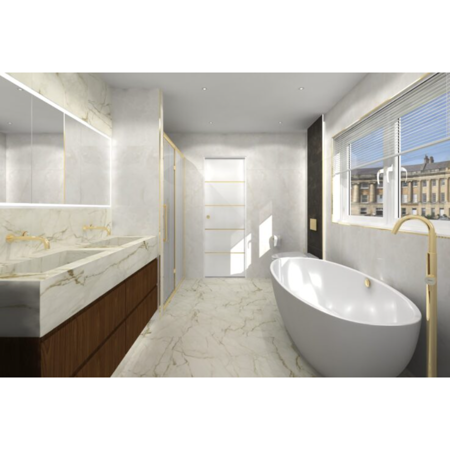 Townhouse Master Bathroom