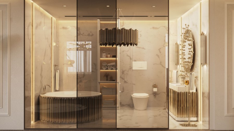 50 Modern Luxury Bathroom Ideas