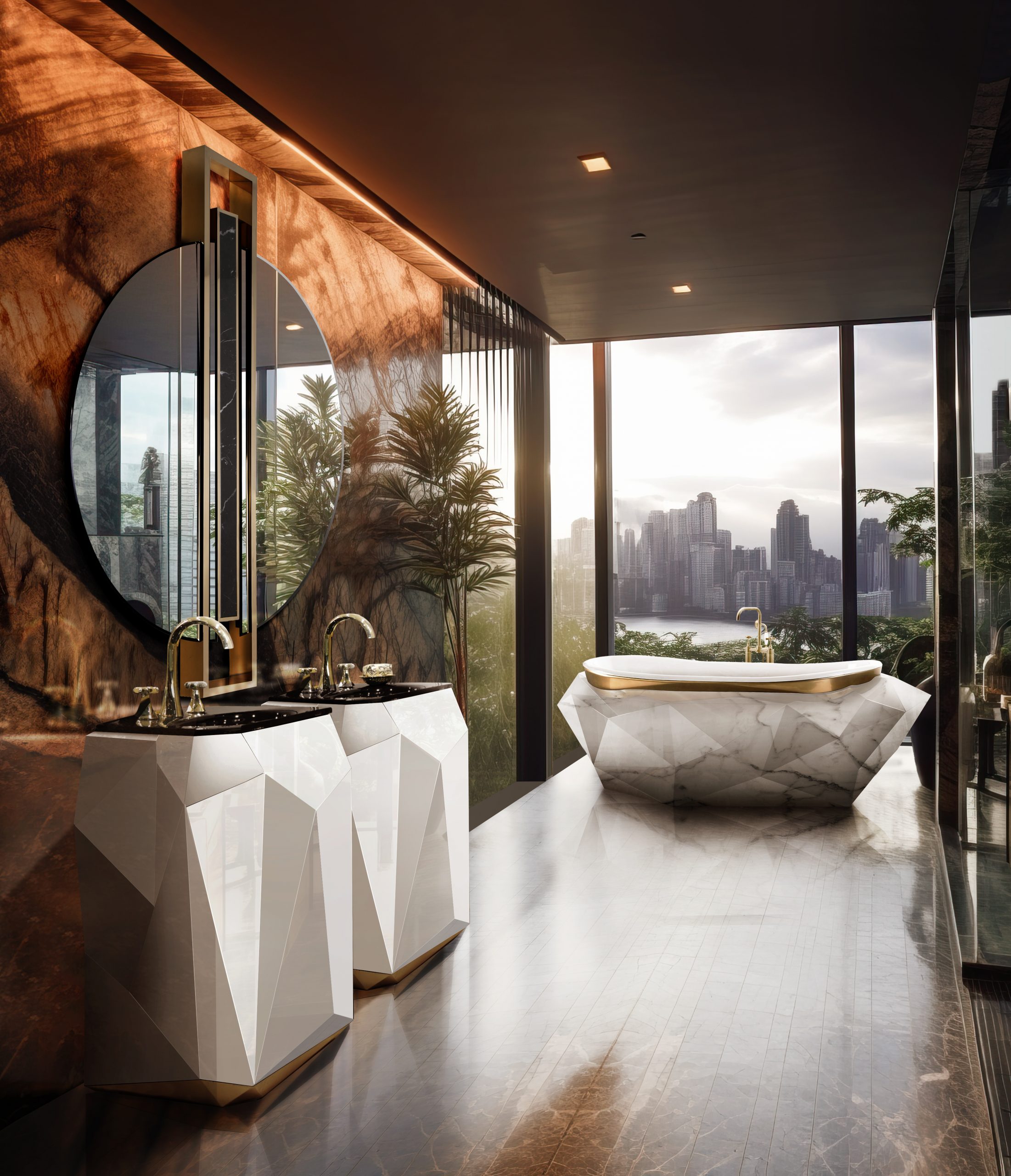 Reflect Your Style: Stunning Bathroom Mirrors