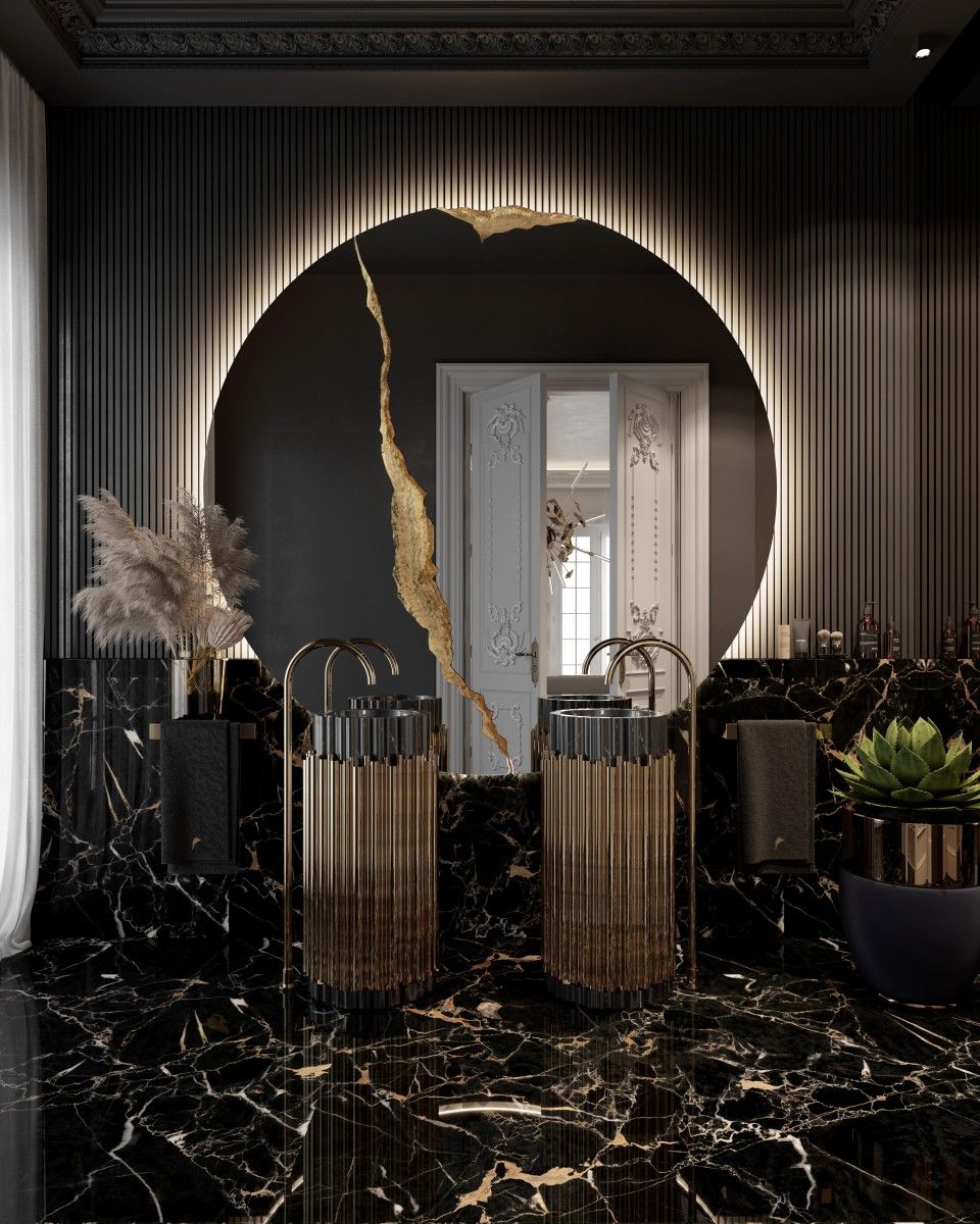Embracing Elegance: The Allure of Black Bathrooms