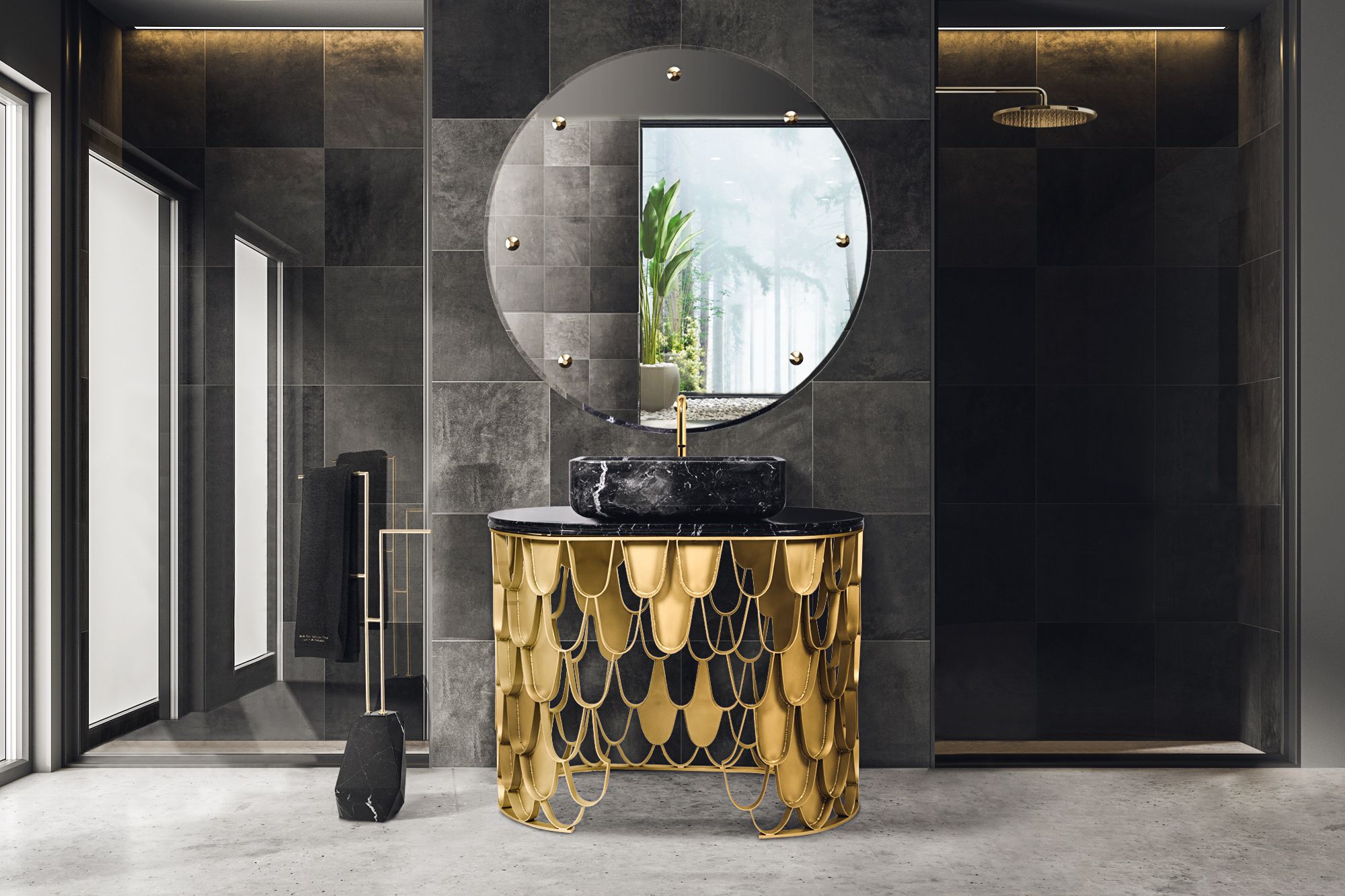 Embracing Elegance: The Allure of Black Bathrooms