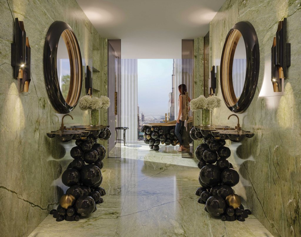 Luxury bathroom product by Maison Valentina