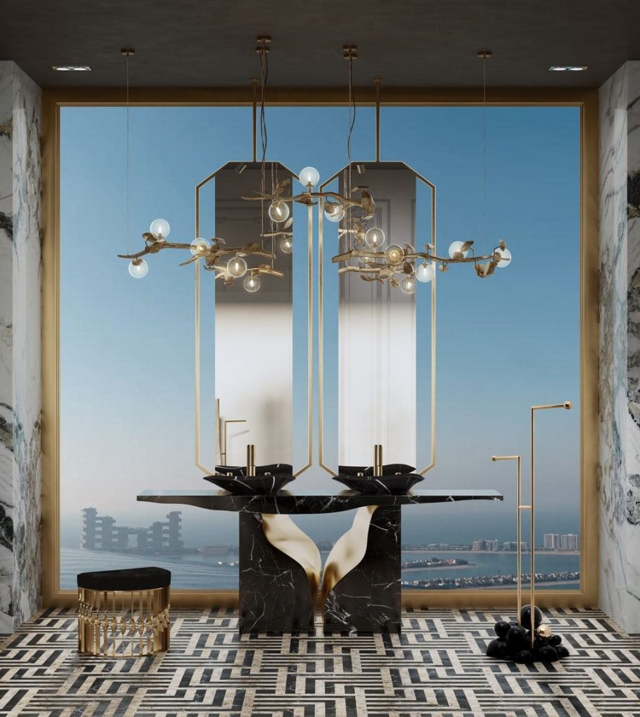 Luxury bathroom product by Maison Valentina