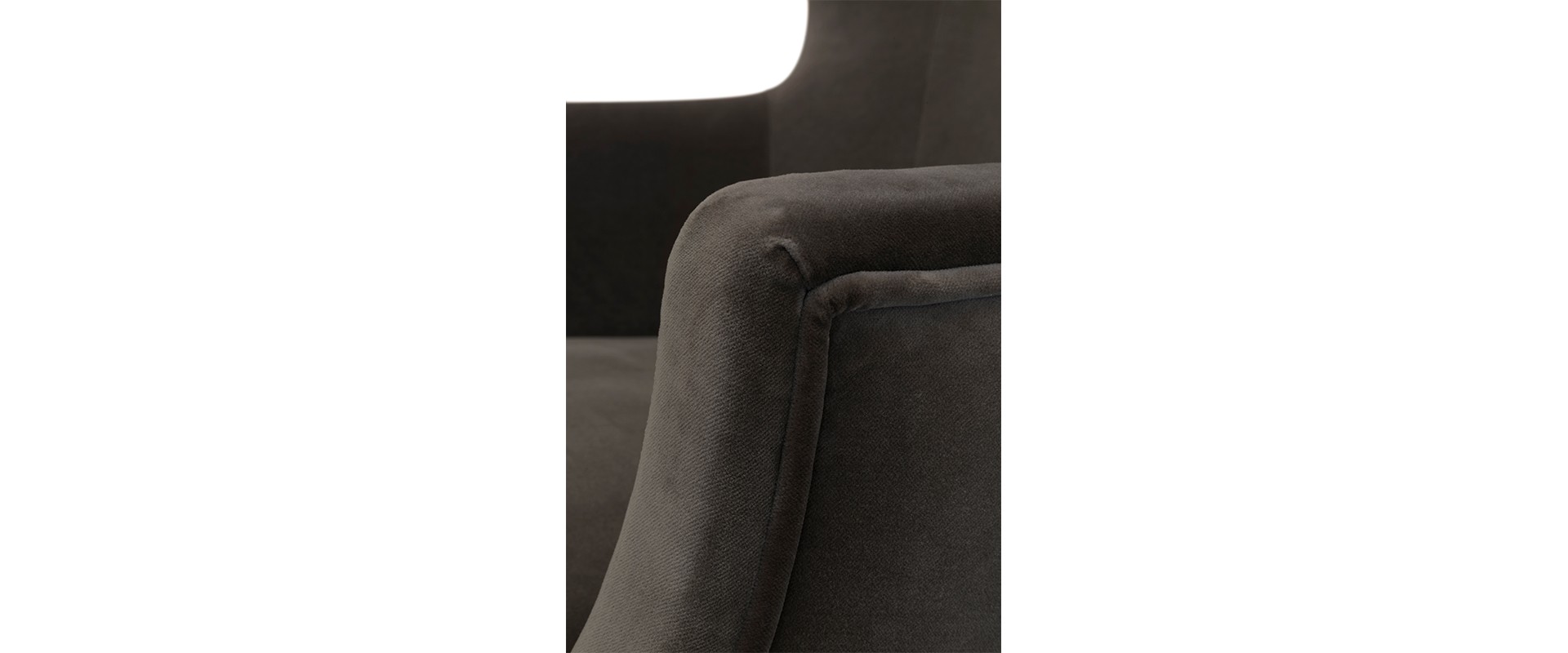 The Dukono Armchair in Grey Velvet-17-hr