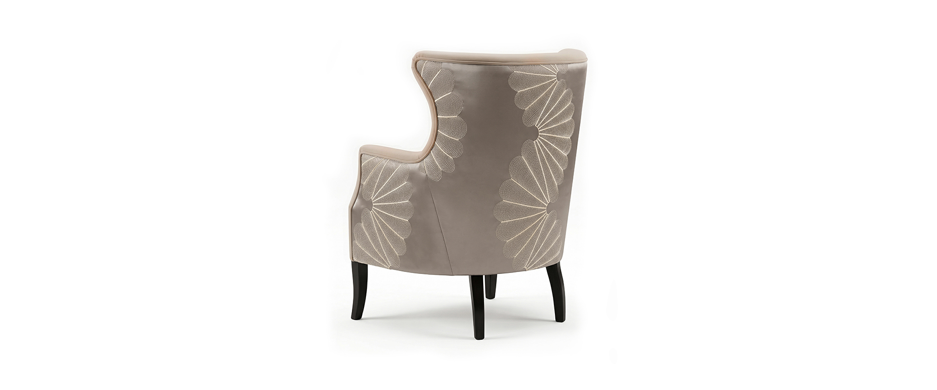 The Dukono Armchair in Grey Velvet-19-hr