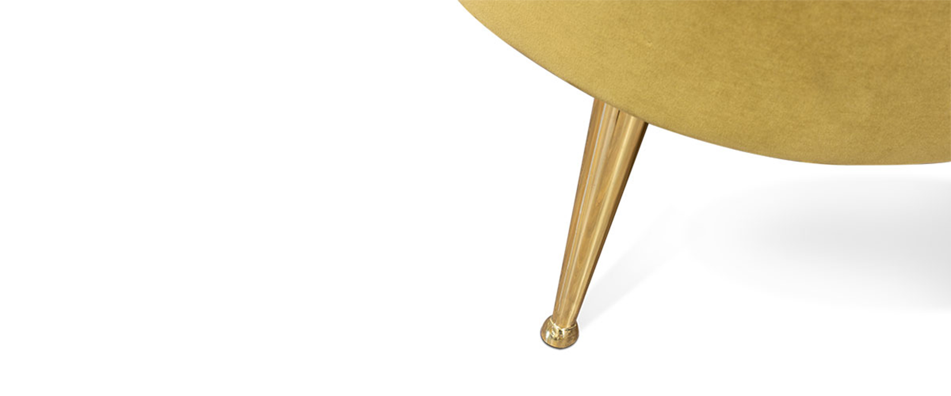 The Maya Armchair Upholstered in Green Velvet-15-hr