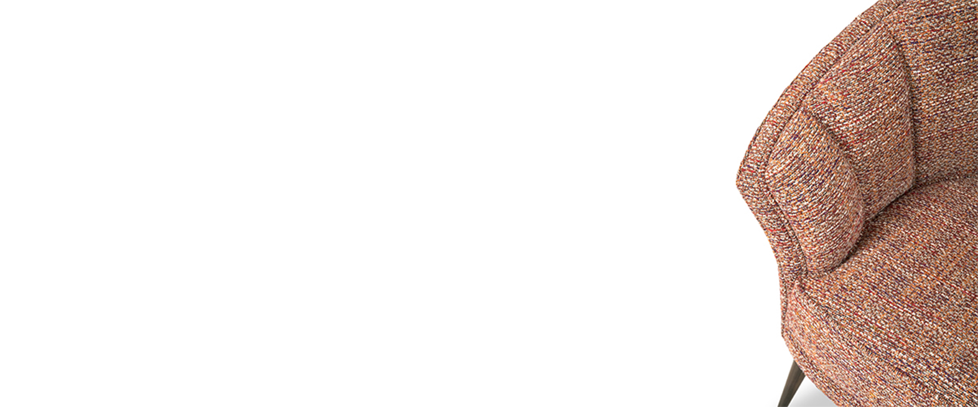 The Maya Armchair Upholstered in Green Velvet-23-hr