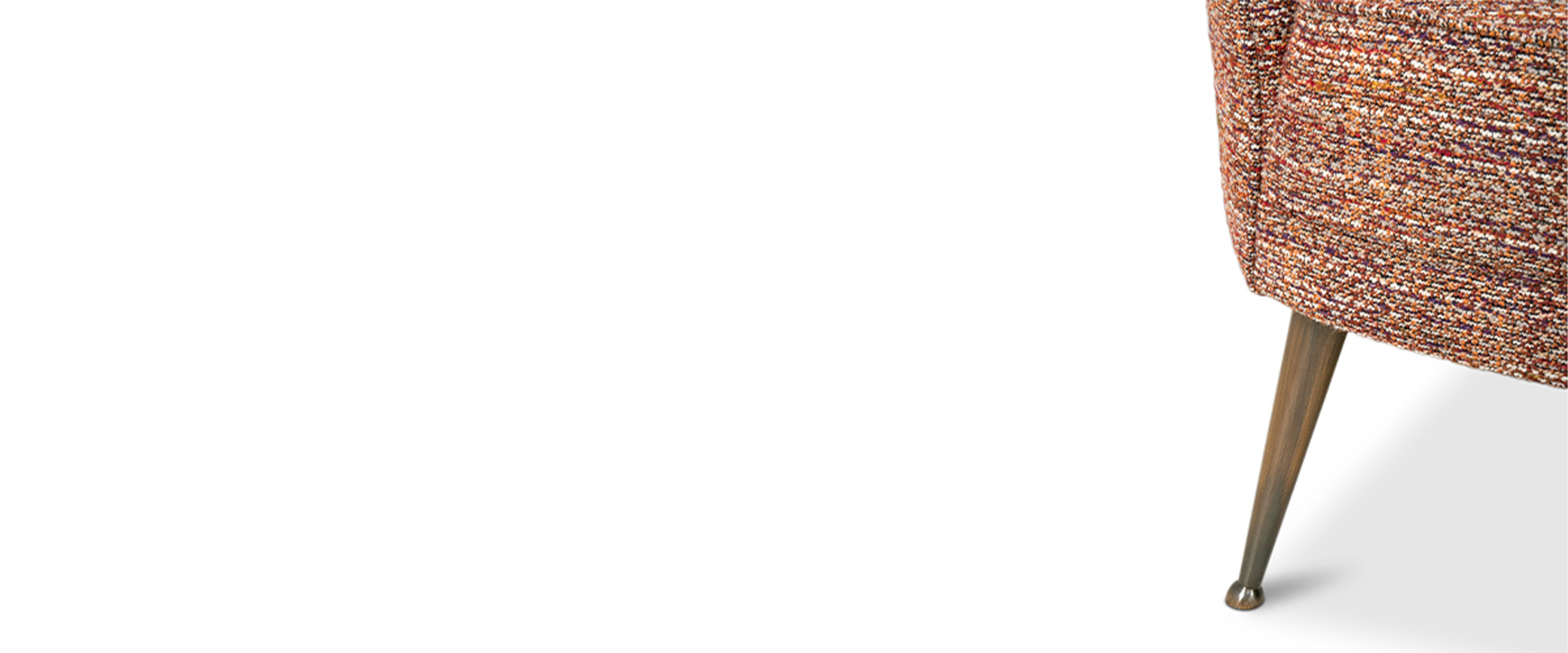 The Maya Armchair Upholstered in Green Velvet-24-hr