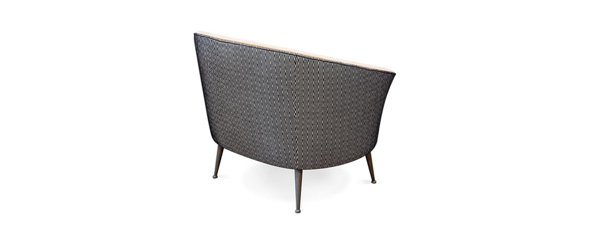 The Maya Armchair Upholstered in Green Velvet-29-hr