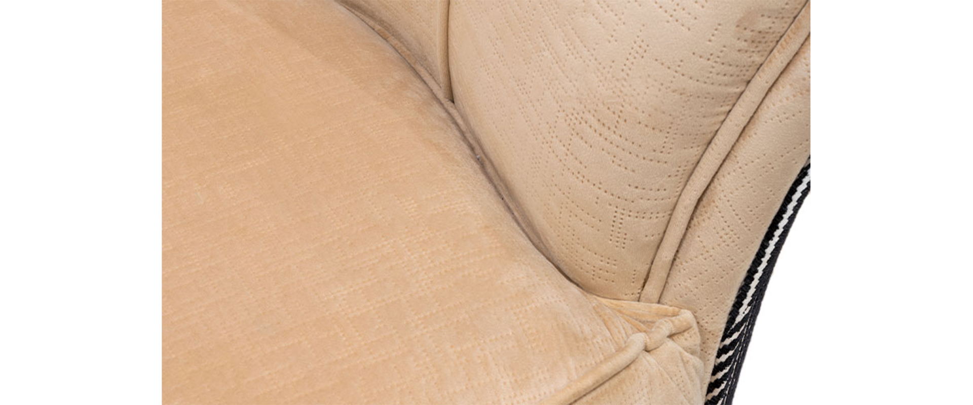 The Maya Armchair Upholstered in Green Velvet-32-hr