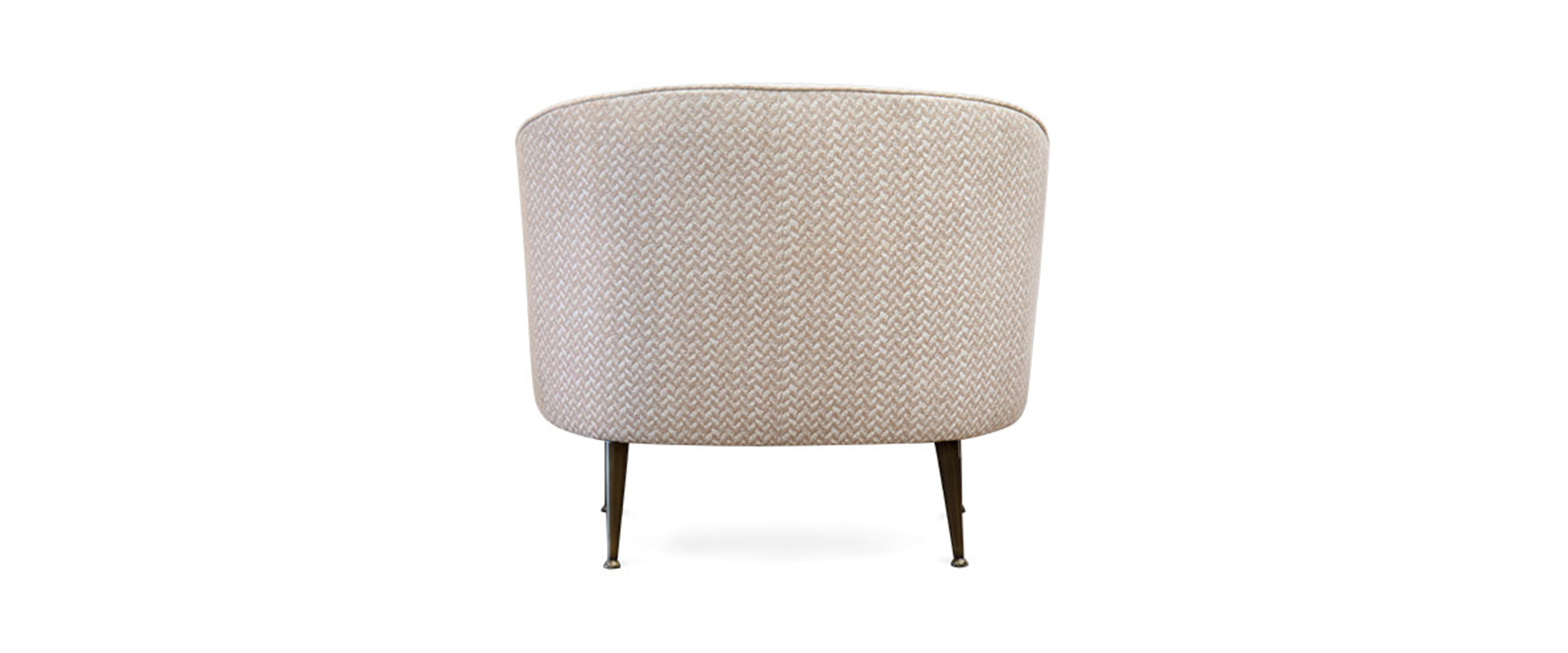 The Maya Armchair Upholstered in Green Velvet-5-hr