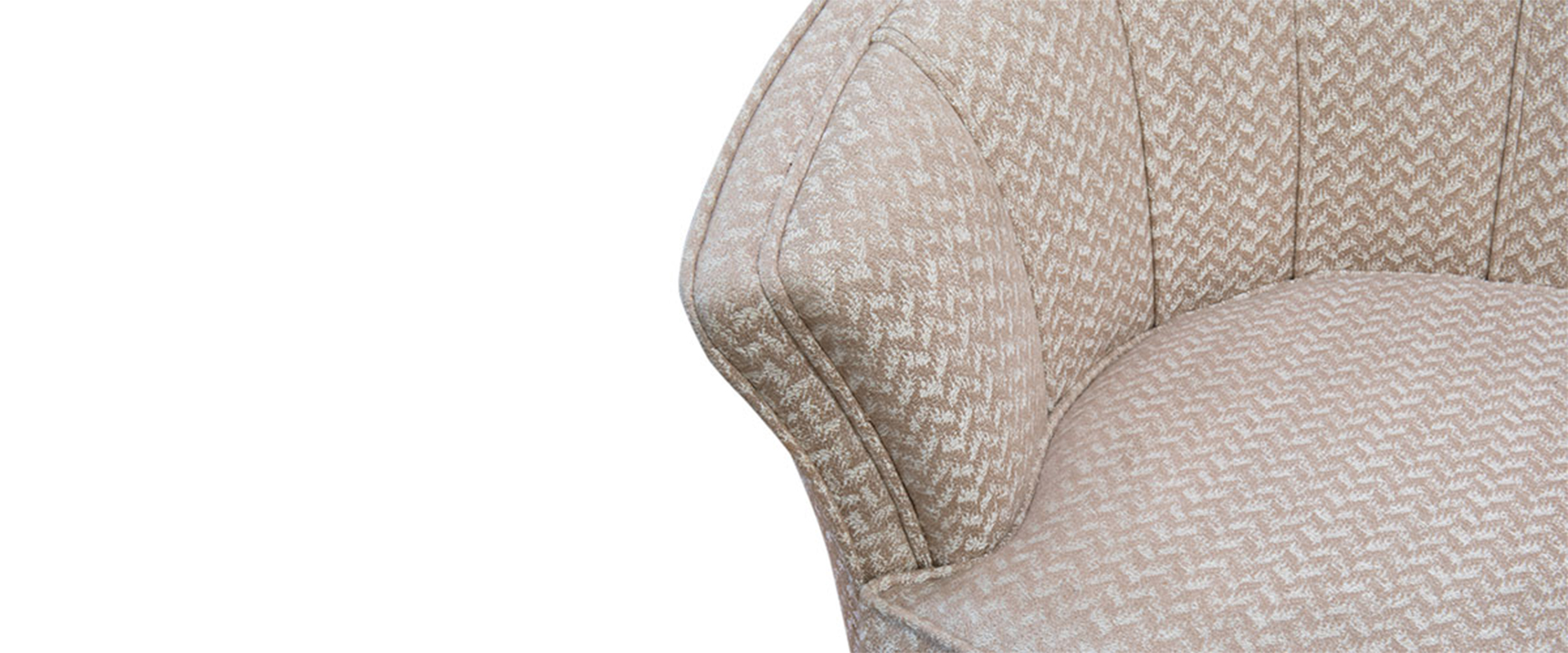 The Maya Armchair Upholstered in Green Velvet-7-hr