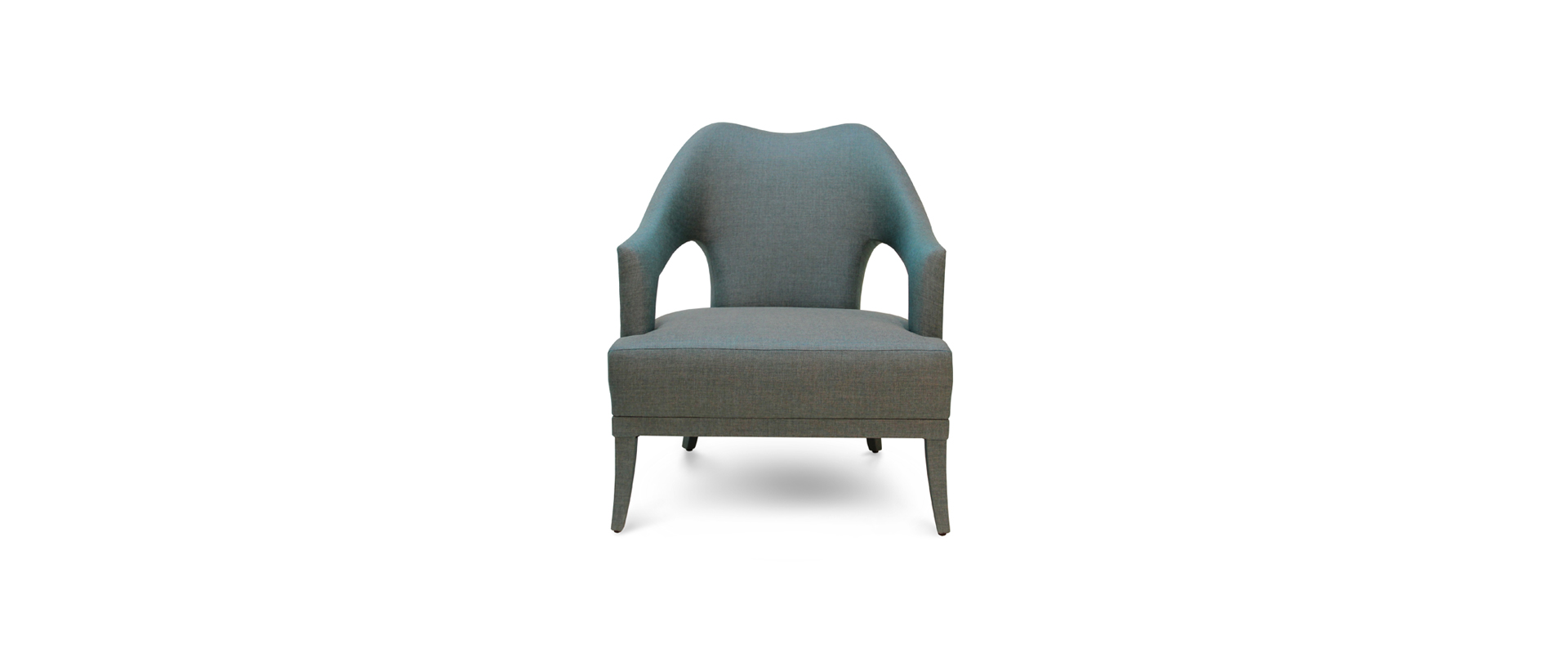 The Nº20 Armchair in Blue Wondrous Twill-1-hr