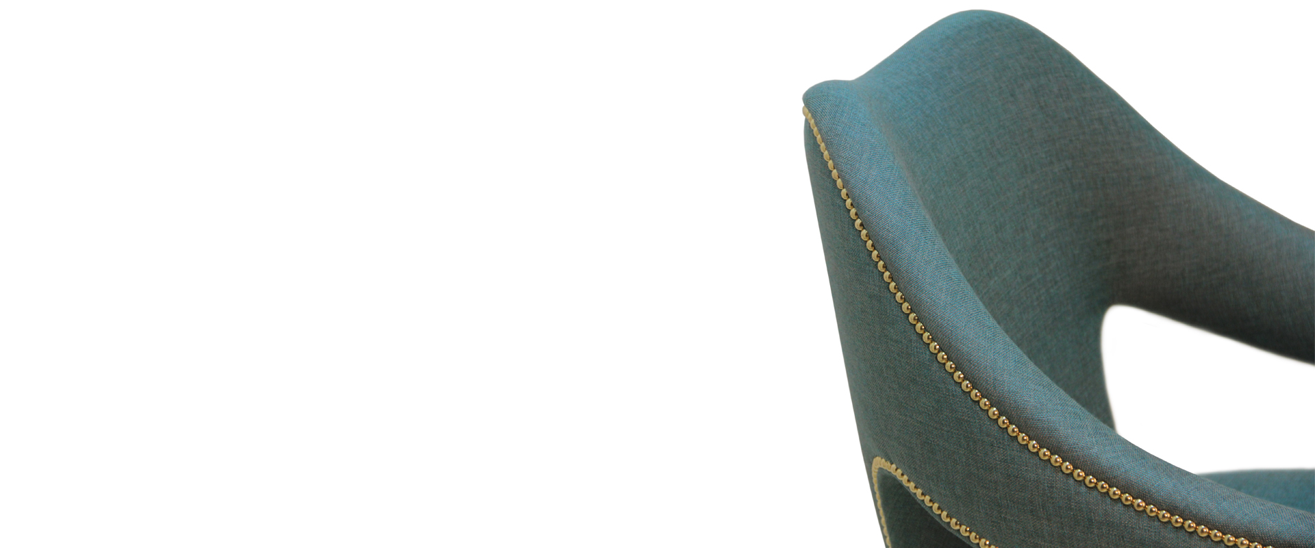 The Nº20 Armchair in Blue Wondrous Twill-3-hr