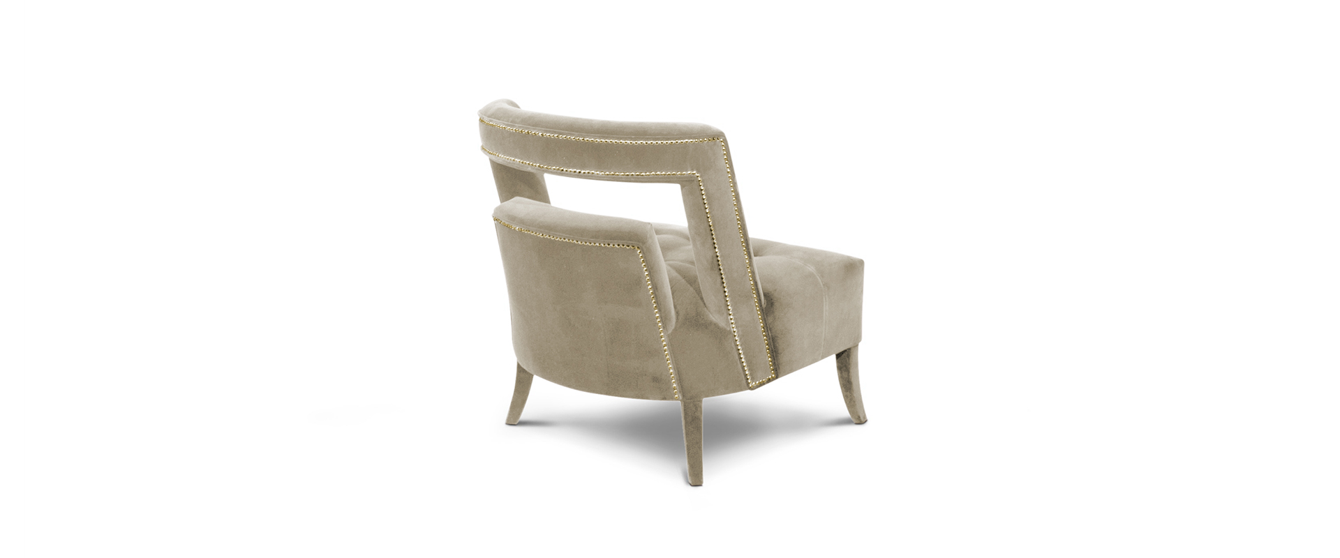 The Naj Armchair in Cotton Velvet and Nickel Nails-4-hr
