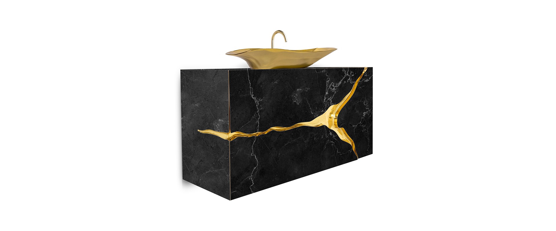 Discover the Elegance of the Lapiaz Marble Suspension Cabinet-2-hr
